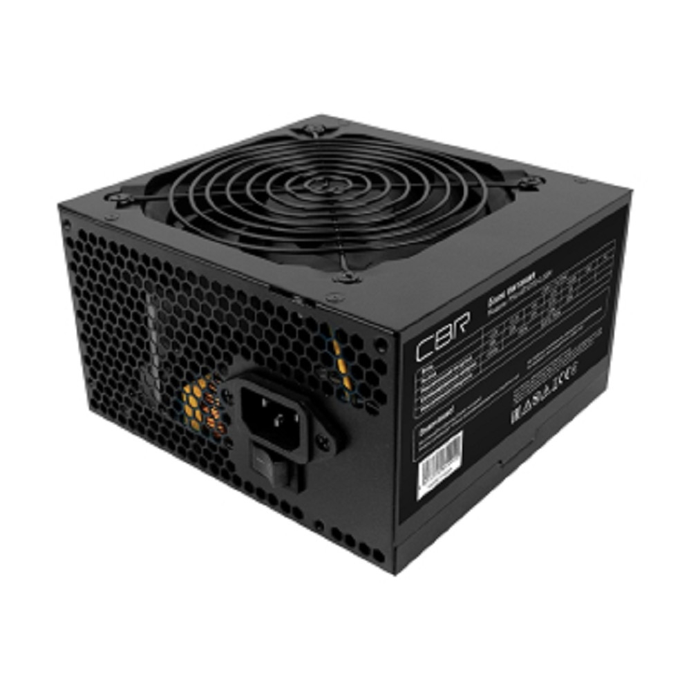 Блок питания CBR ATX 700W 80+ Bronze, APFC, 0.6mm, 20+4pin, 1*8-pin(4+4P), 2*6+2pin, 6*SATA, 4*IDE, 12cm fan, 1.5м кабель питания, черный [PSU-ATX700-12GM] BOX