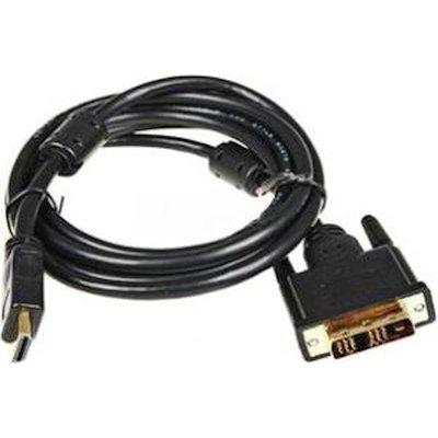 Кабель Buro HDMI-19M-DVI-D-10m