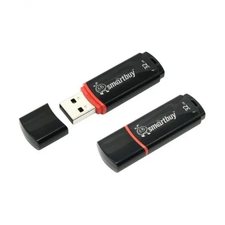 Флешка SmartBuy Crown USB 32GB Black (SB32GBCRW-K) в Санкт-Петербурге