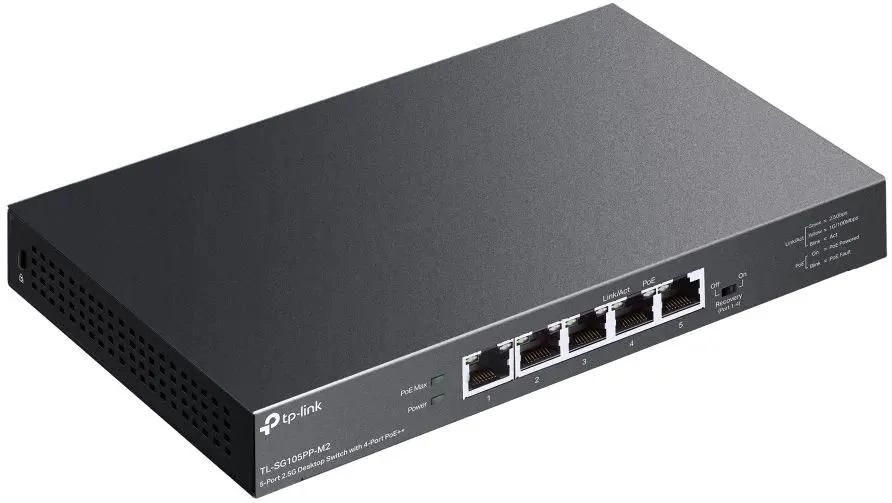 Коммутатор TP-Link TL-SG105PP-M2