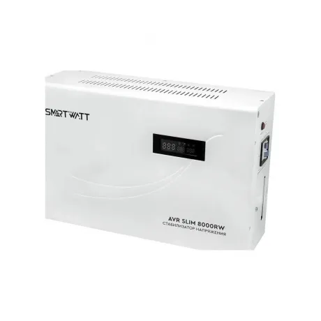 Стабилизатор напряжения Smartwatt AVR Slim 8000RW 8000ВА белый в Санкт-Петербурге