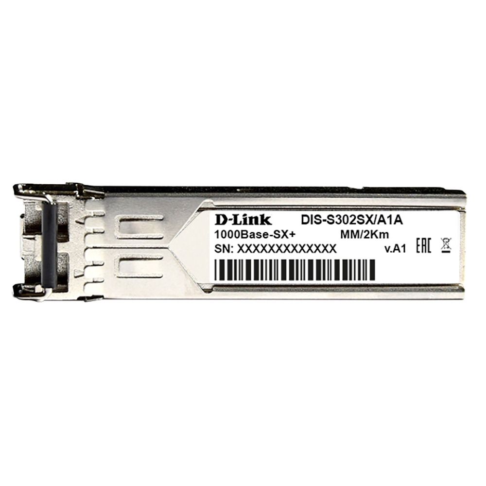 S302SX/A1A Промышленный SFP-трансивер с 1 портом 1000Base-SX+ для многомодового оптического кабеля (до 2 км) (439476)