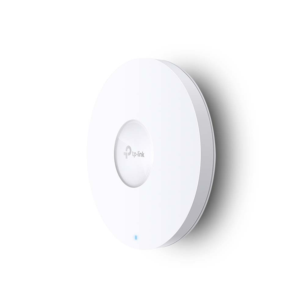 Сетевое оборудование TP-Link EAP613, AX1800 Потолочная двухдиапазонная точка доступа Wi-Fi 6, 1 гиг. порт RJ45, до 574 Мбит/с на 2,4 ГГц + до 1201 Мбит/с на 5 ГГц, PoE 802.3at, 2 встр.антенны, MU-MIMO, БП нет в комплекте (EAP613)