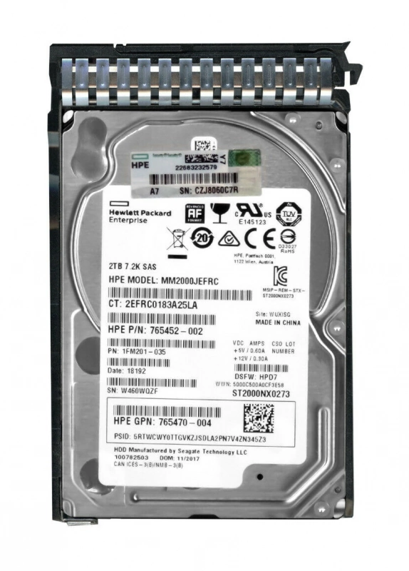 Жёсткий диск HP MM2000JEFRC