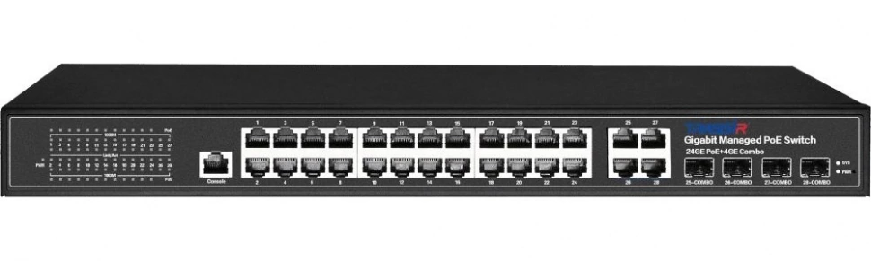 Коммутатор Trassir TR-NS24284C-400-24POE