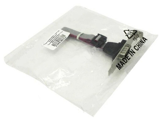 ORIENT C098, Планка портов в корпус 1xCOM DB9 Male, Low Profile, oem