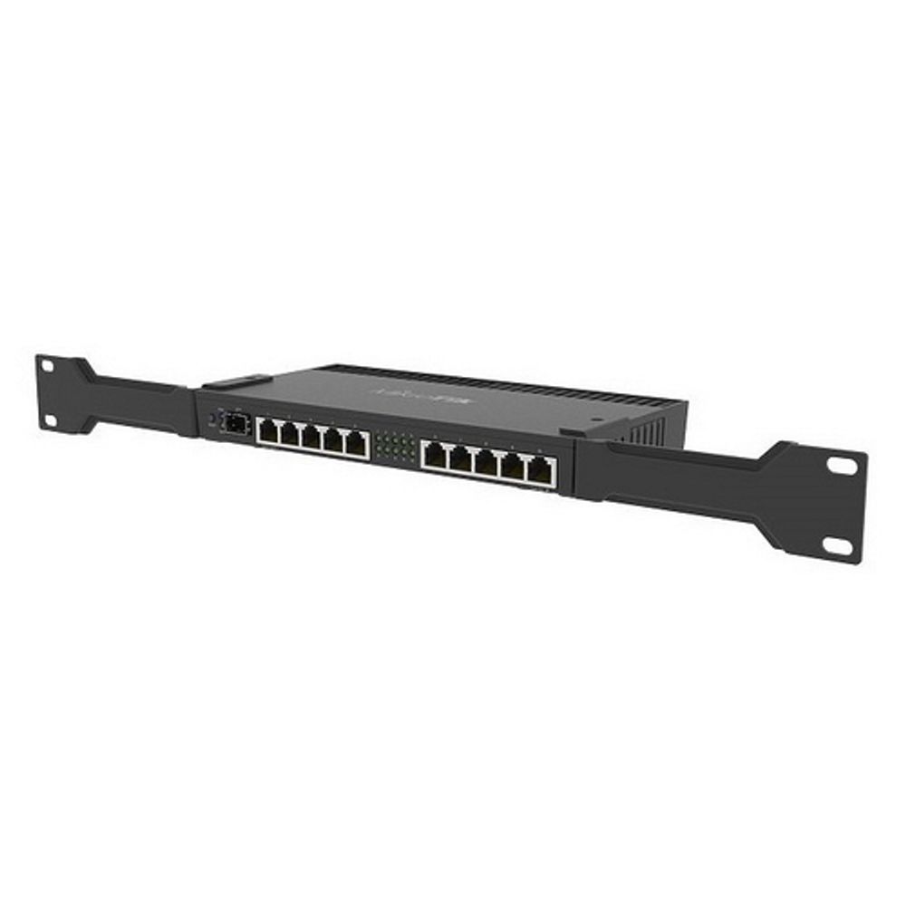 Роутер MikroTik RB4011iGS+RM 10/100/1000BASE-TX/SFP+ черный