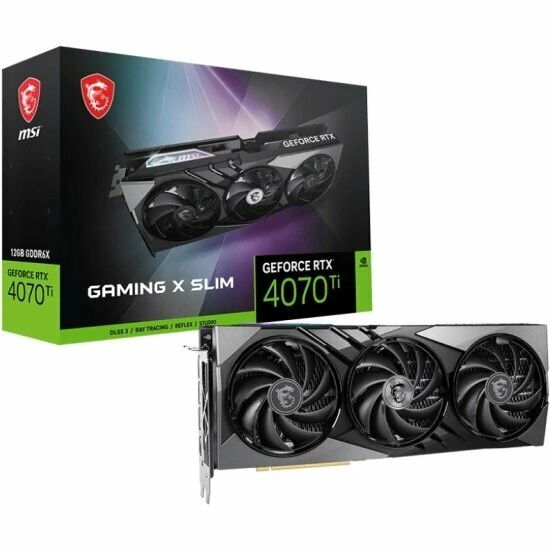 Видеокарта MSI GeForce RTX 4070Ti GAMING SLIM 12G (RTX 4070 Ti GAMING SLIM 12G)
