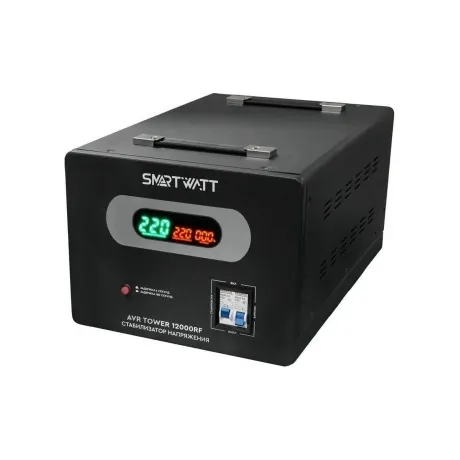 Стабилизатор напряжения Smartwatt AVR Tower 12000RF 12000ВА черный в Санкт-Петербурге