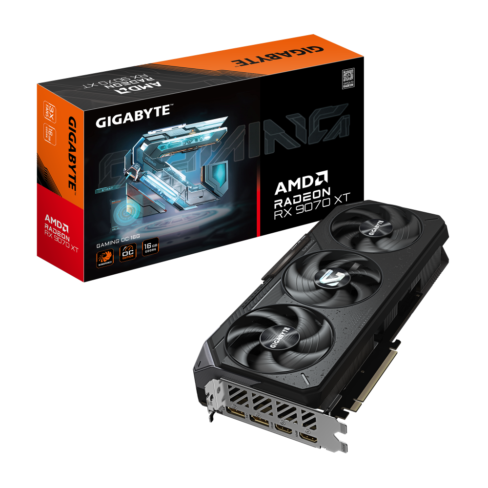 Видеокарта Gigabyte GV-R9070XTGAMING OC-16GD