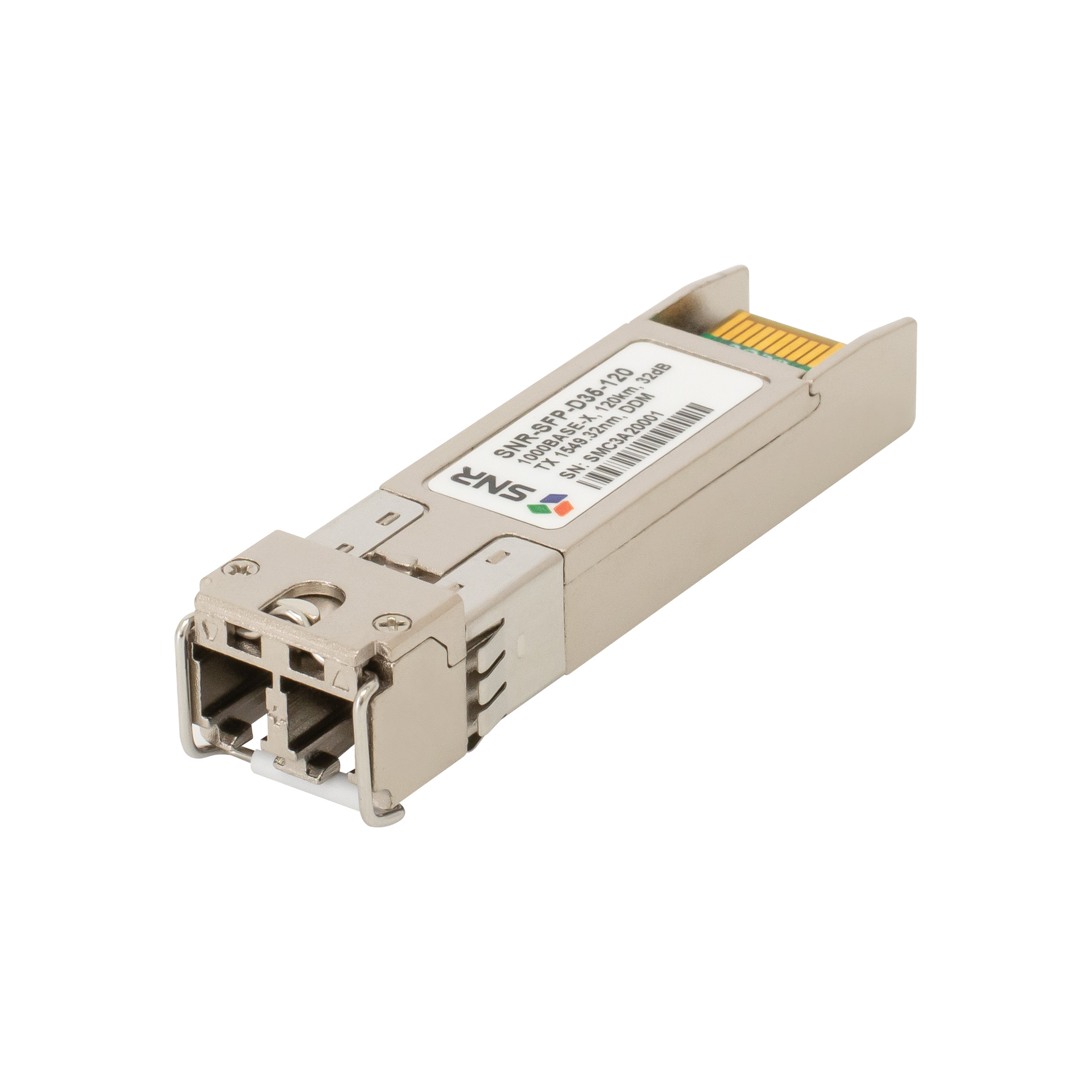 Модуль SFP 1.25G DWDM оптический, дальность до 120км (32dB), 1549.32нм