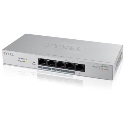 Коммутатор ZYXEL GS1200-5HPv2