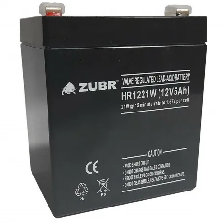 Батарея для ИБП ZUBR HR 1221 W (12V, 5Ah) (HR1221W) в Санкт-Петербурге