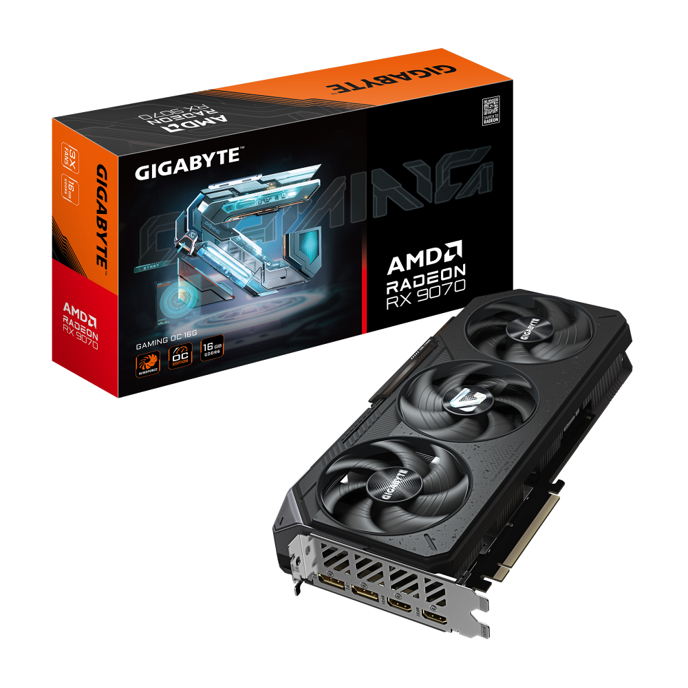 Видеокарта Gigabyte GV-R9070GAMING OC-16GD
