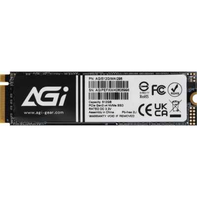 SSD диск AGI AI298 512Gb AGI512GIMAI298-CB