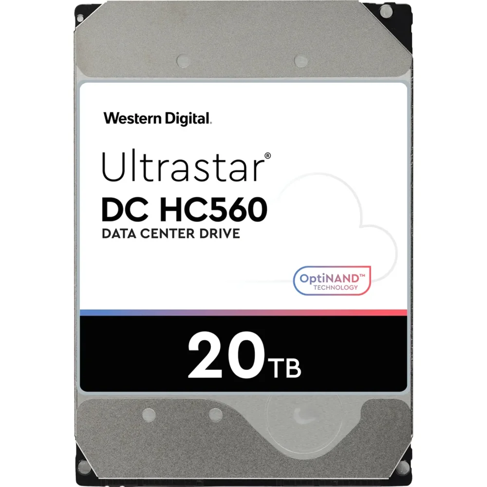 Жесткий диск Western Digital Ultrastar DC HС560 HDD 3.5" SATA 20Tb (WUH722020BLE6L4) в Санкт-Петербурге