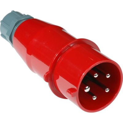 Вилка Lanmaster LAN-IEC-309-32A3P-M