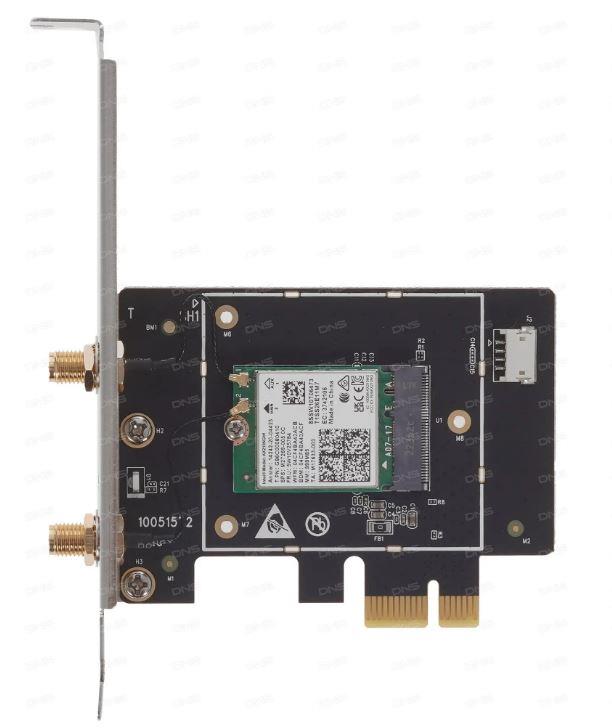 Адаптер WI-FI 6 AX5400 PCI-E E33 TENDA