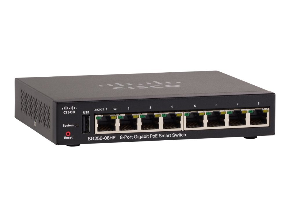 Cisco SG250-08HP-K9-EU