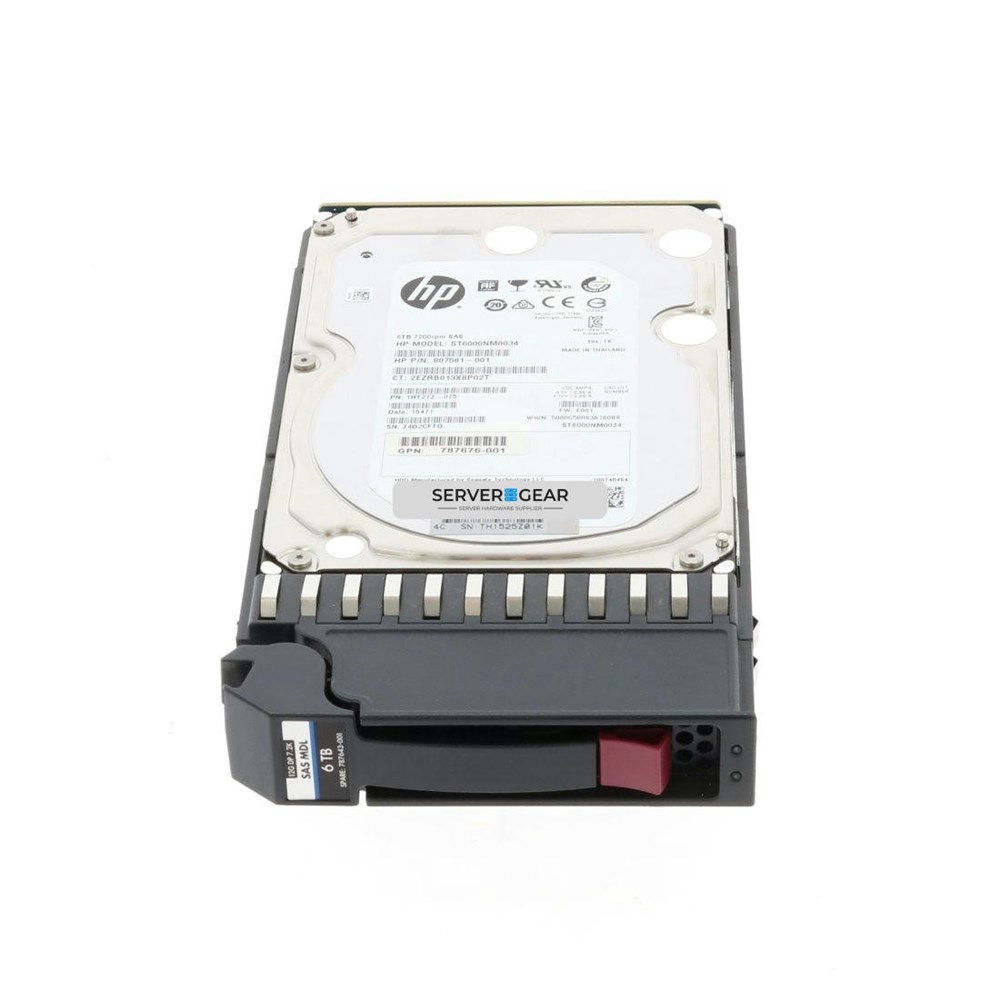 J9F43A Жесткий диск HP 6TB SAS 12G 7.2K LFF HDD for MSA Storage