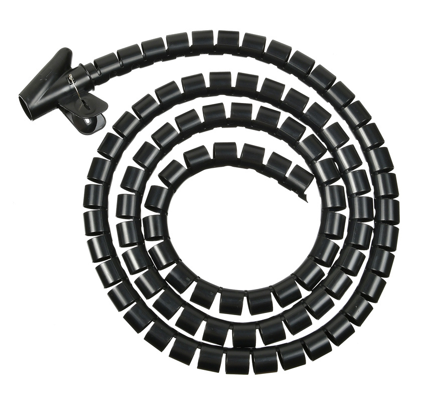 Кабельный органайзер Buro BHP CG252B Spiral Hose 25x2000mm Black