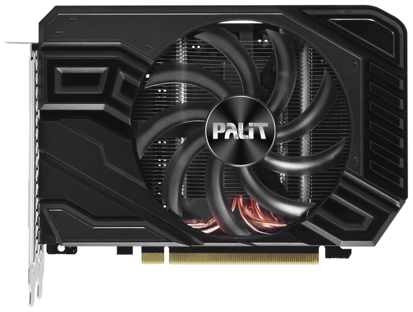 Видеокарта Palit GeForce GTX 1660 Ti StormX (NE6166T018J9-161F])