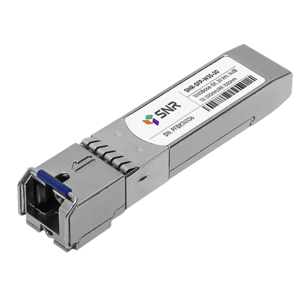SNR Модуль SFP WDM, дальность до 20км (14dB), 1310нм LC (SNR-SFP-W35-20-LC)