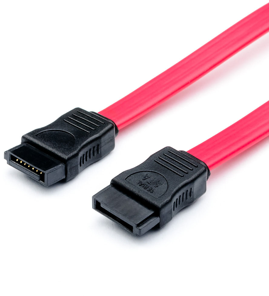 Кабель SATA 0.5 м ATcom SATA - SATA 0.5 м (AT3797)