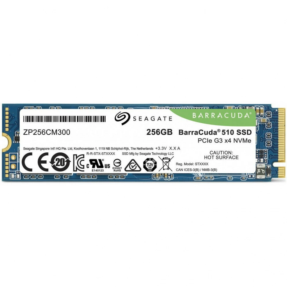 SSD накопитель Seagate BarraCuda 256Gb (ZP256CM30041)