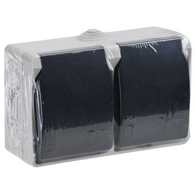 Розетка силовая IEK Форс ERS22-K03-16-54-DC