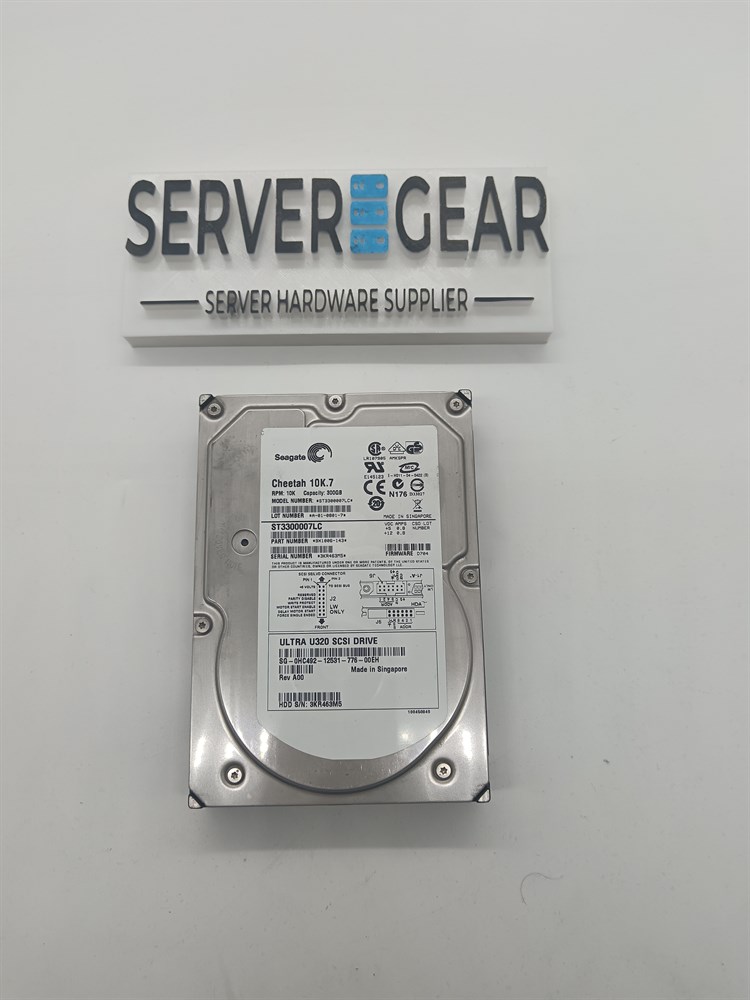 Жесткий диск ST3300007LC Seagate 300Gb U320SCSI 3.5" HDD