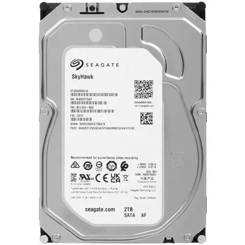 Жёсткий диск Seagate Skyhawk 2TB (ST2000VX016)