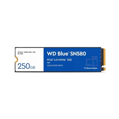 SSD диск WD Blue SN580 250Gb WDS250G3B0E