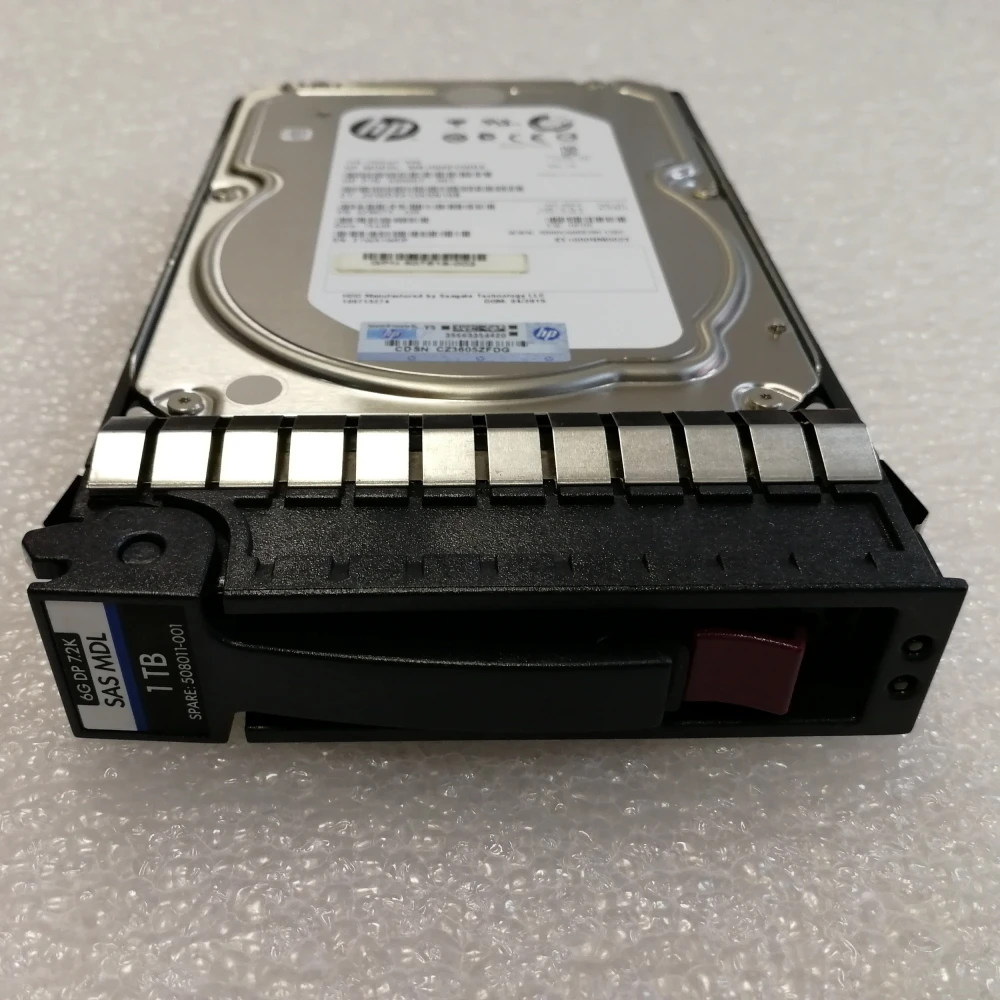 Жесткий диск HP 507614-B21 1 ТБ 6G 7.2K SAS 2.5' серверный HDD 507613-001, 508011-001, MB1000FAMYU