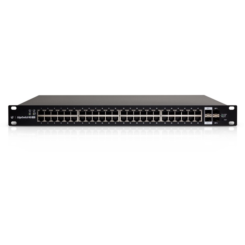 Коммутатор Ubiquiti ES-48-500W(EU) 48G 2SFP 2SFP+ 48PoE управляемый