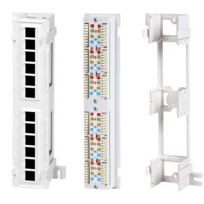 Патч-панель Hyperline PPW-12-8P8C-C5e