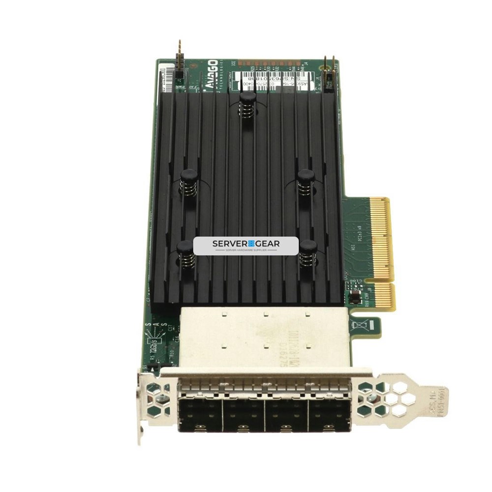 0VYM4 Сетевая карта LSI 9305-16e 16PORT 12Gbps HBA