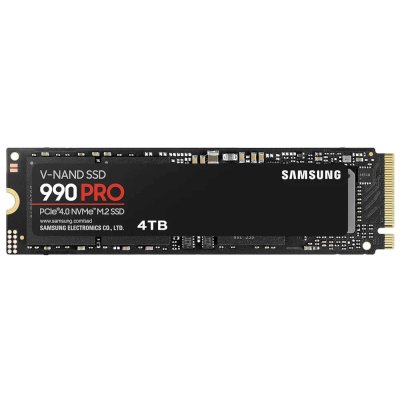 SSD диск Samsung 990 PRO 4Tb MZ-V9P4T0BW