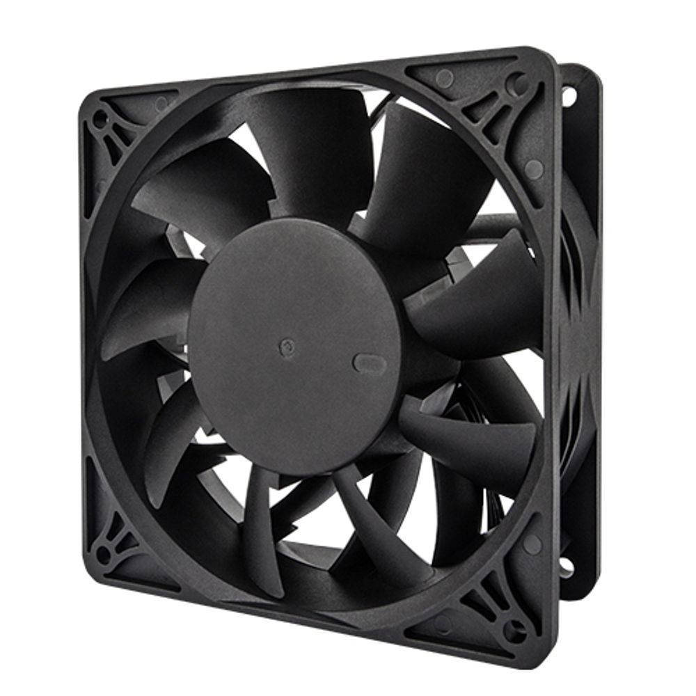 12038BLH-N12 FAN 120*120*38mm, Molex. Two ball, 12V*2.5A, 4600rpm, 205.47CFM, 27.2.mmH2O, 64.6dBA OEM {40}