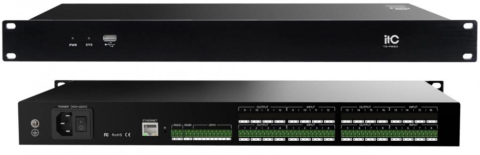 Матричный коммутатор ITC TS-P880