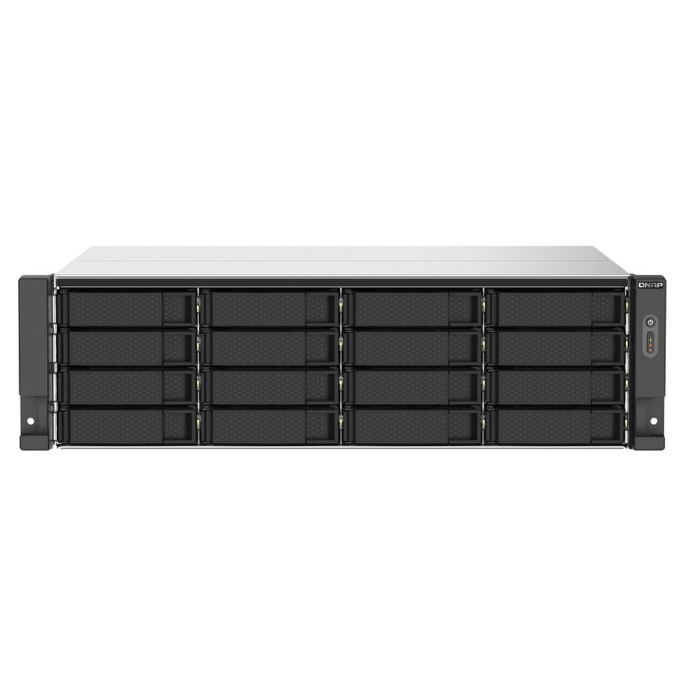 Сетевое хранилище NAS Qnap TS-1673AU-RP-16G 16-bay стоечный Ryzen V1500B