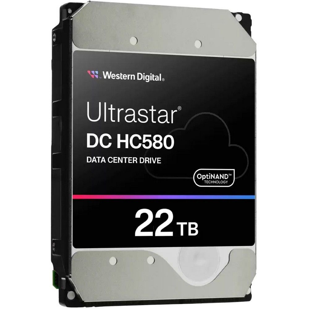 Жесткий диск серверный Western Digital 3.5" 22TB Ultrastar DC HC580 WUH722222ALE604 SATA