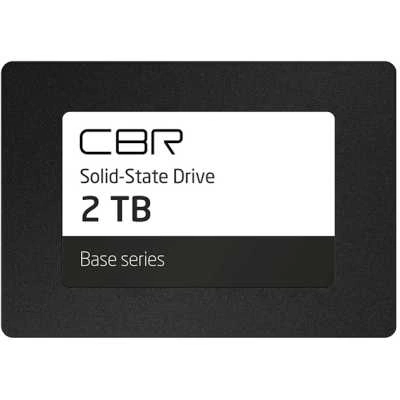 SSD накопитель CBR Base 2Tb (SSD-002TB-2.5-BS24b)