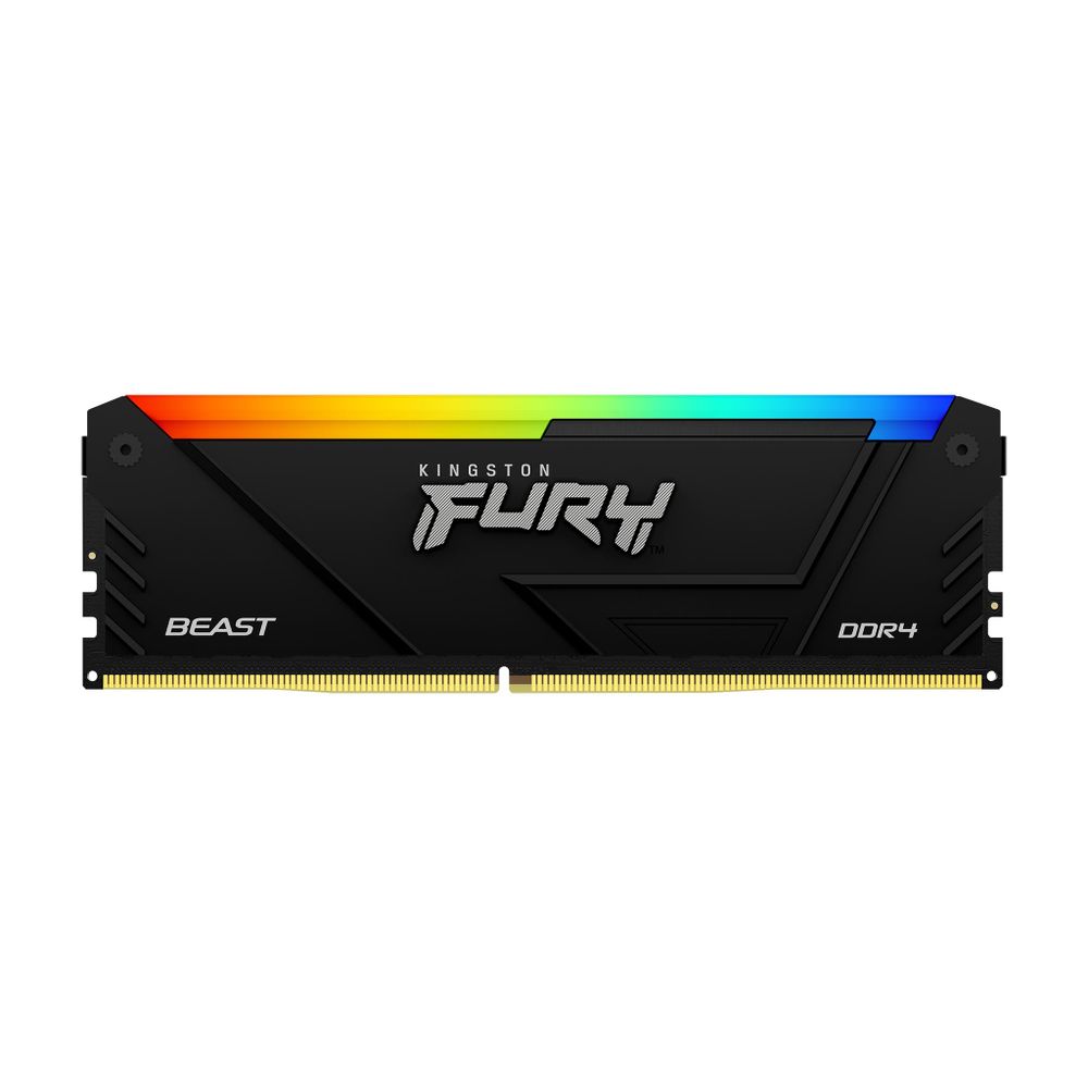 32GB DDR4 3600MHz DIMM FURY Beast Black RGB XMP KF436C18BB2A/32 CL18, 1.35V 288-pin Non-ECC
