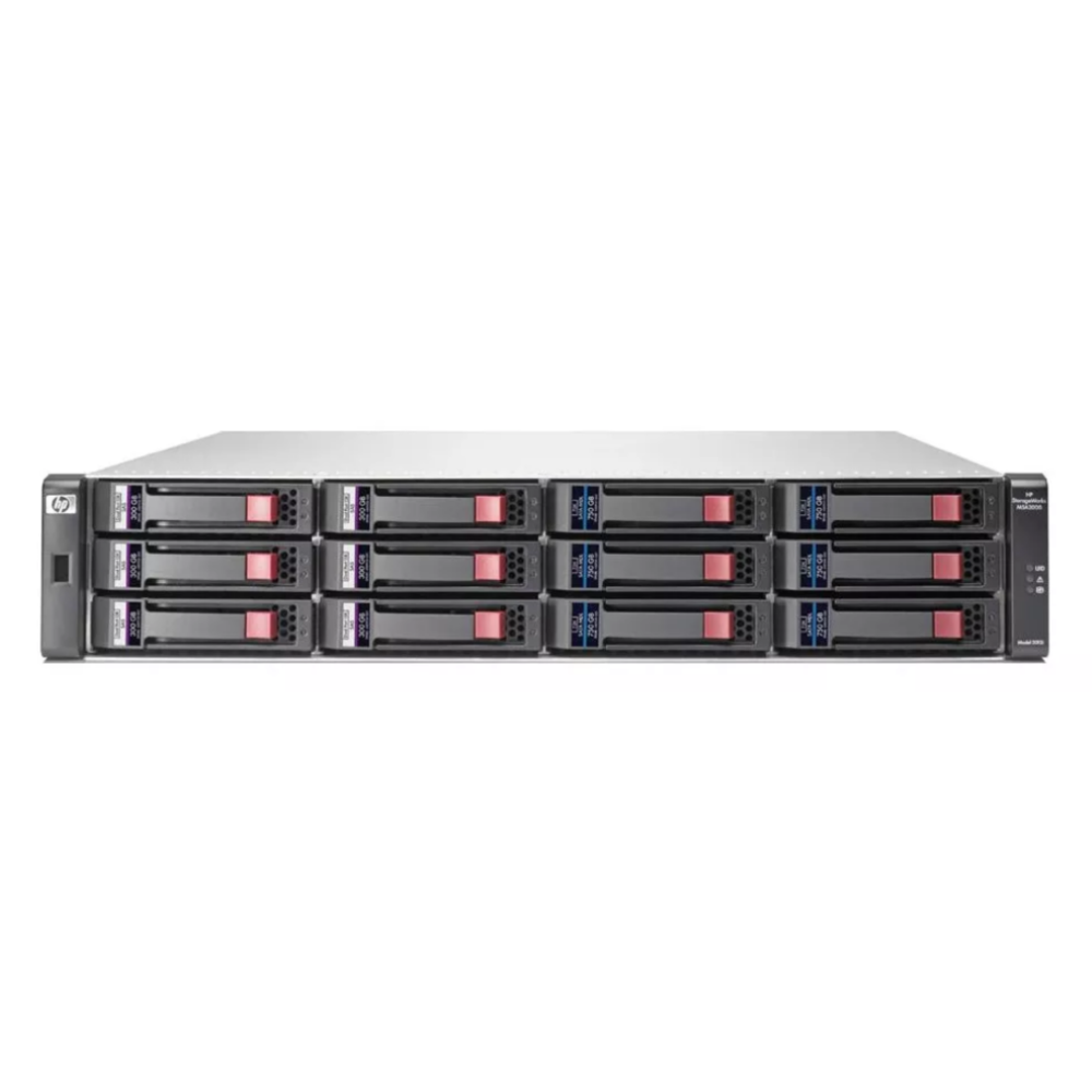 Шасси дисковой полки HP StorageWorks MSA2000 3.5"
