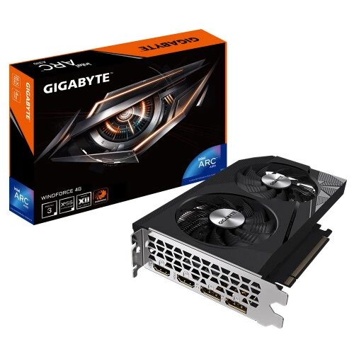 Видеокарта Gigabyte Intel Arc A310 WindForce (GV-IA310WF2-4GD)