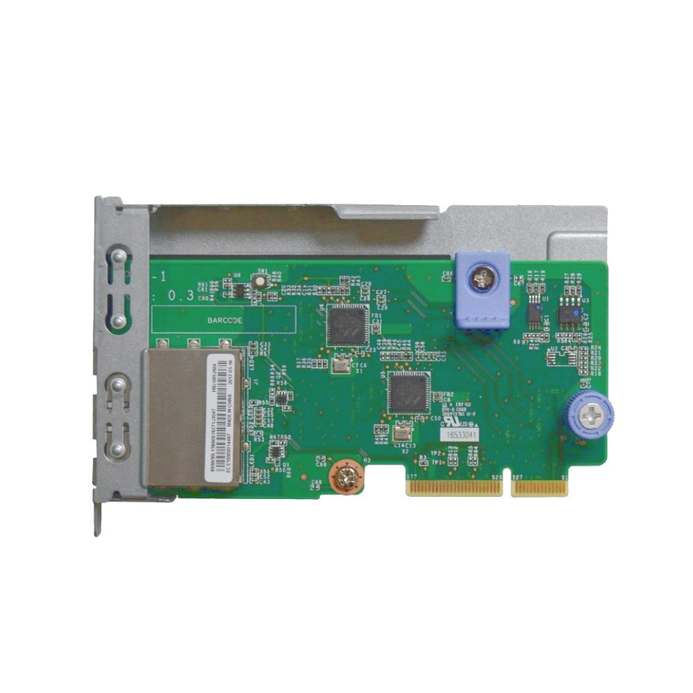 Адаптер Lenovo 7ZT7A00544 ThinkSystem 1Gb 2-port RJ45 LOM
