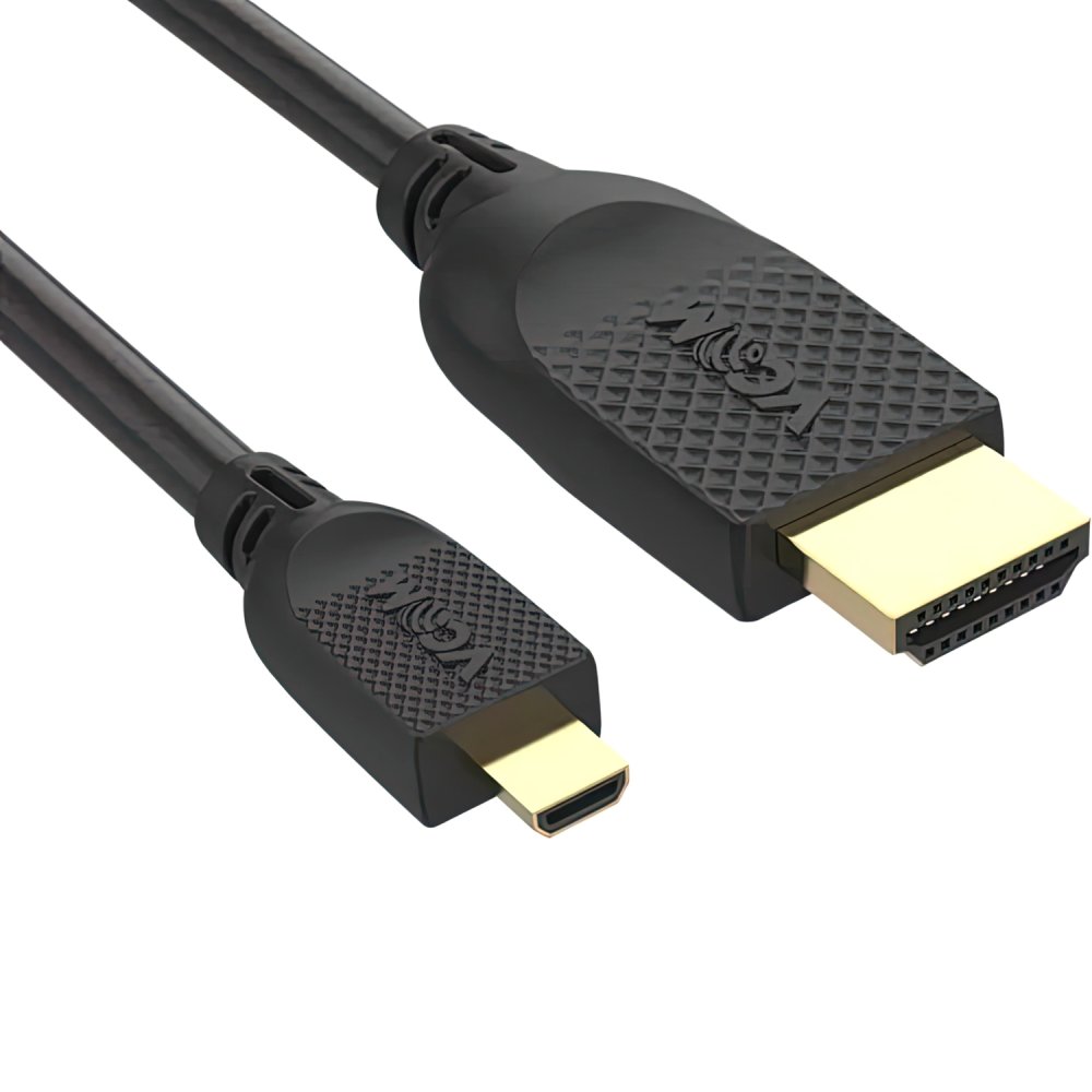 VCOM CG587-1.8M Кабель HDMI-19M --MicroHDMI-19M ver 2.0 1.8m VCOM <CG587-1.8M>