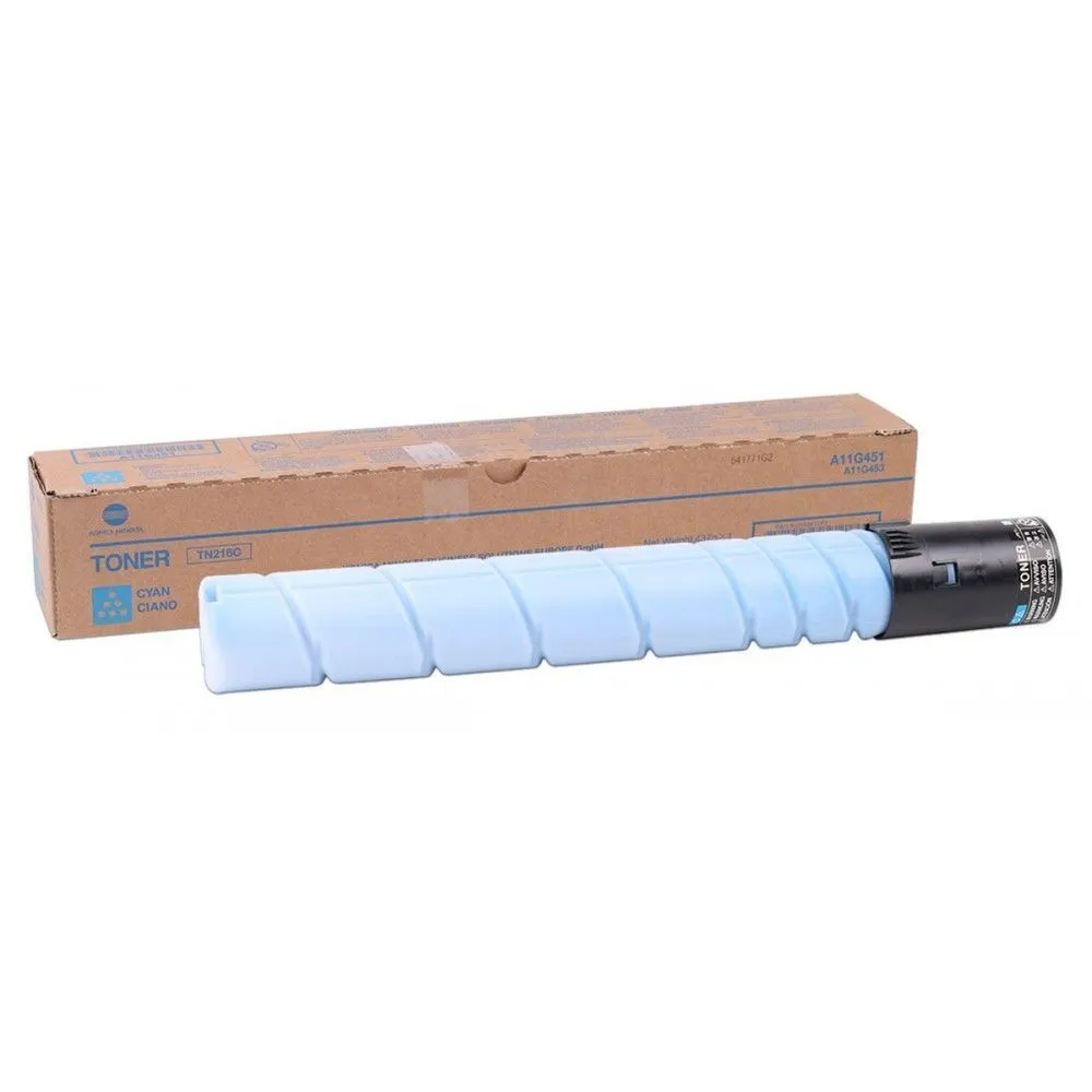 Тонер Konica-Minolta bizhub C220/280 синий TN-216C (o) в Санкт-Петербурге