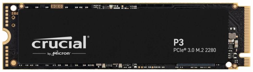 SSD накопитель Crucial P3 500Gb (CT500P3SSD8)